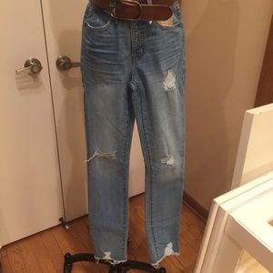 NWT Madewell High Rise Skinny Jeans w/ Distress